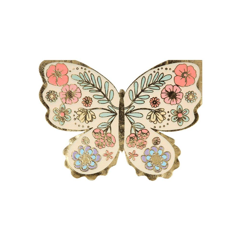 Meri-Meri-Party-Floral-Butterfly-Napkins