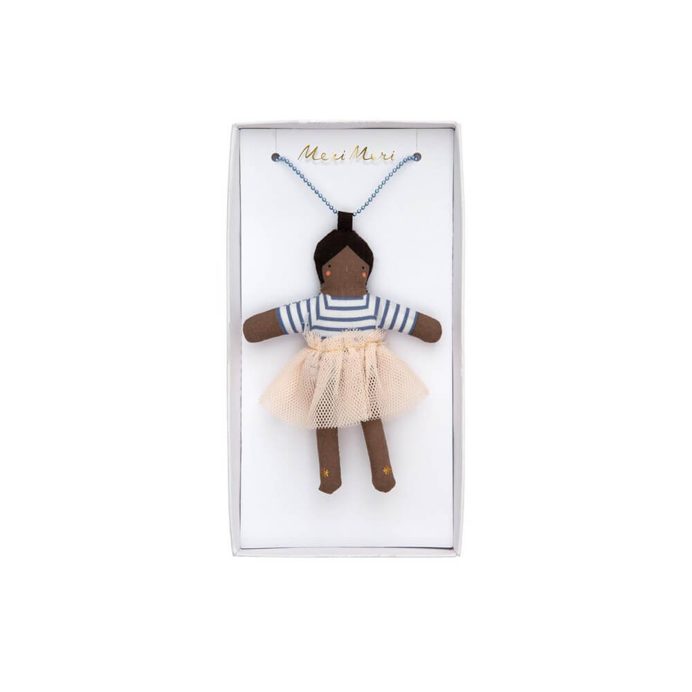 Meri-Meri-Party-Ruby-Brown-Doll-Kids-Necklace-Packaged