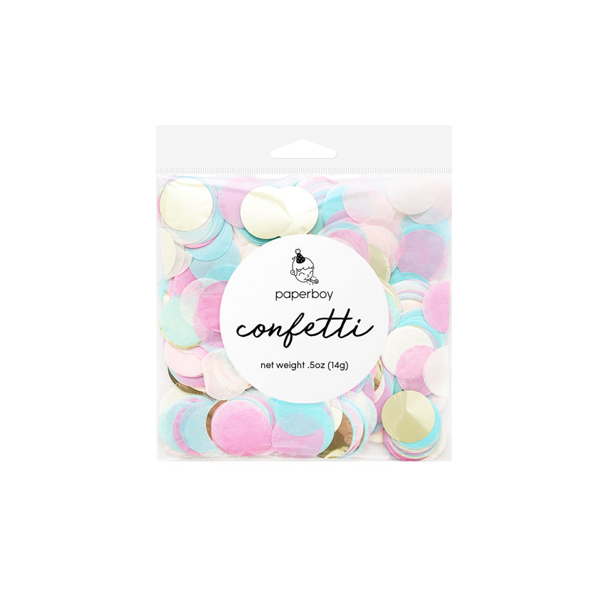 Cotton Candy / Blue & Pink Confetti