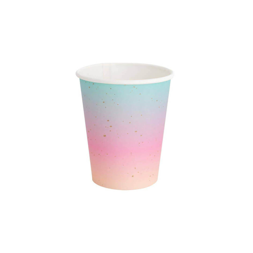 Rainbow-Ombre-Paper-Cups-Oh-Happy-Day-Party