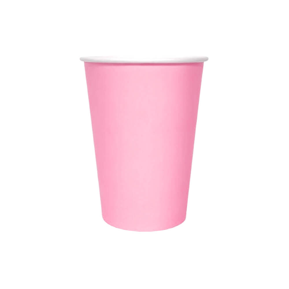 amaranth-pink-paper-cups-jollity-co-party-shades-collection