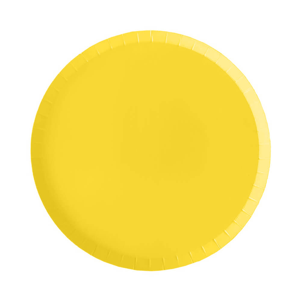 Banana Dessert Plates 8" - bubblegum market