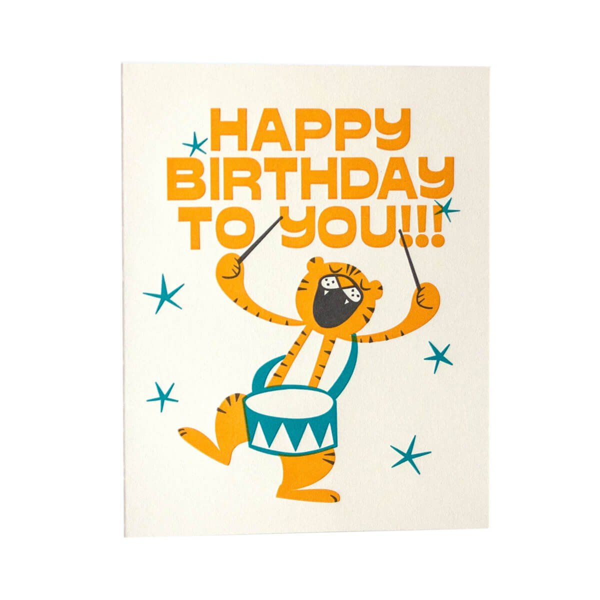 Birthday Tiger Card - bubblegum market