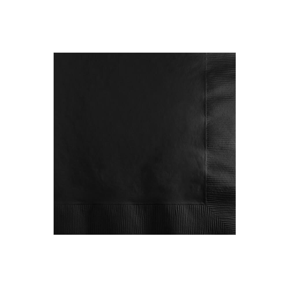 Black Luncheon Napkins - bubblegum market