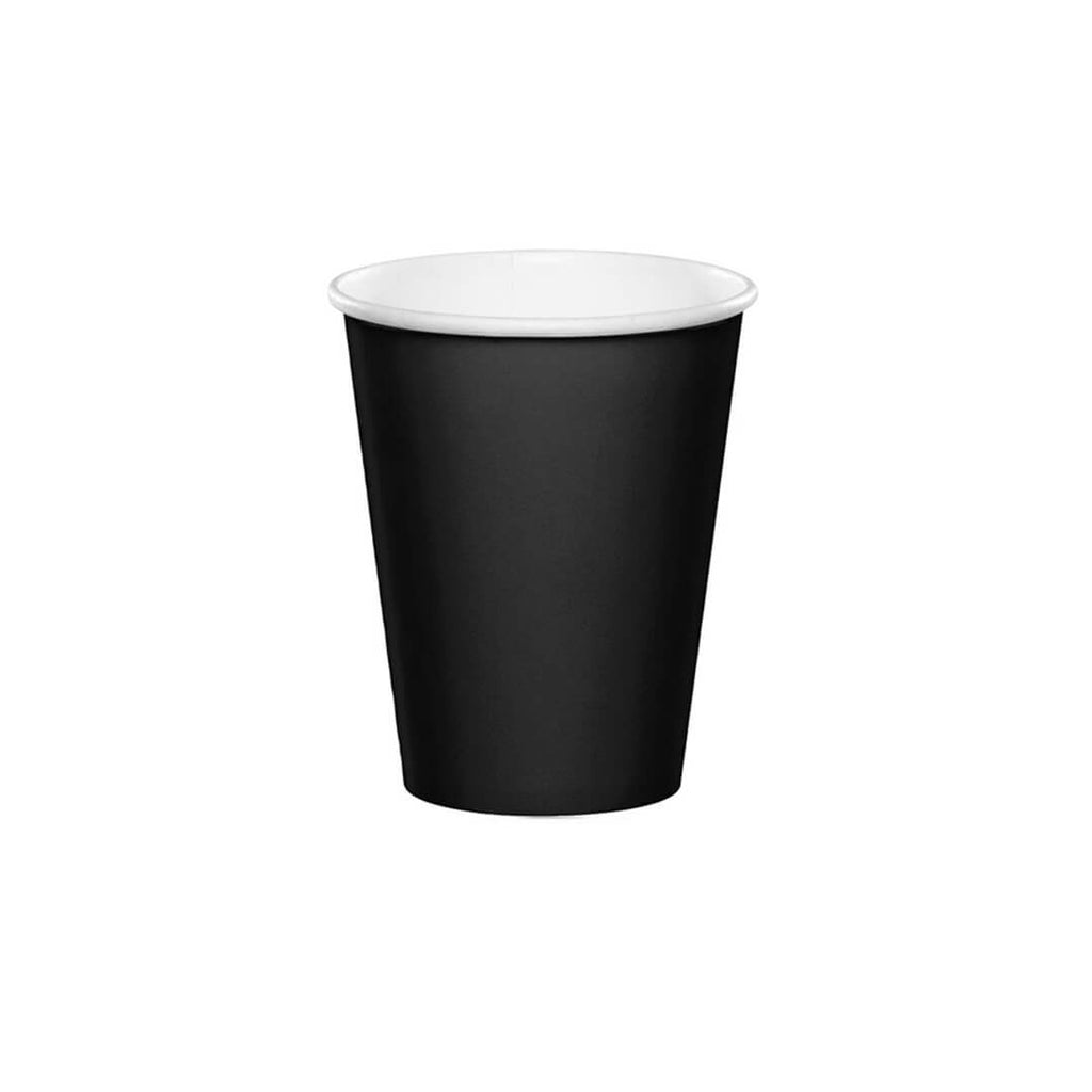 black-paper-cups