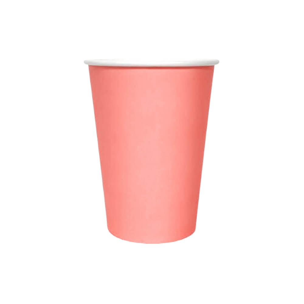 cantaloupe-paper-cups-jollity-co-party-peach-pink-neon-coral