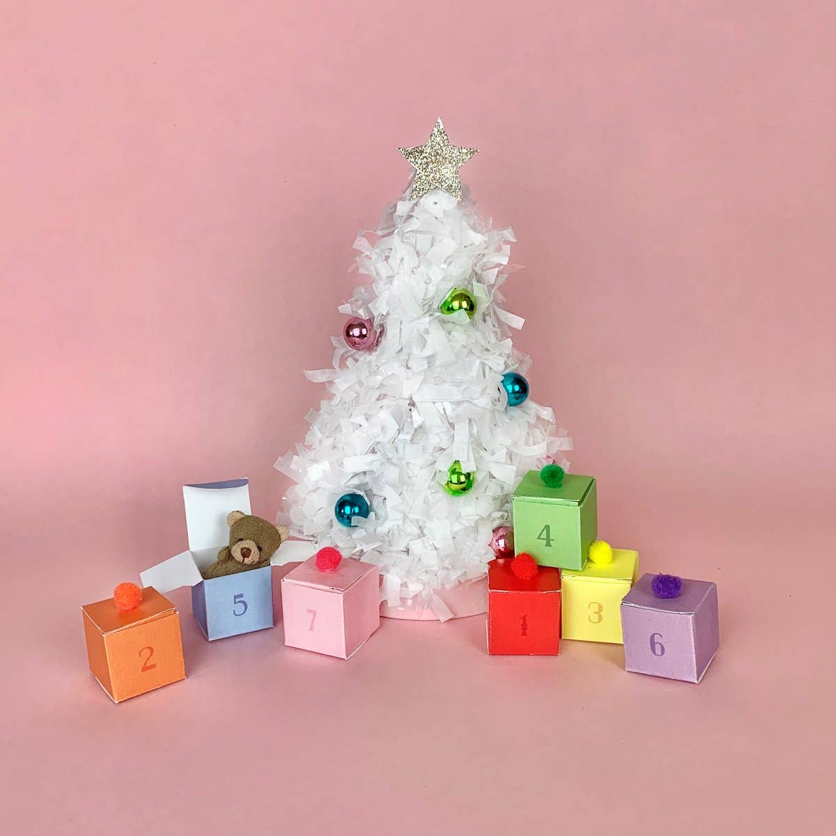 Christmas Week Tree Pinata - bubblegum market