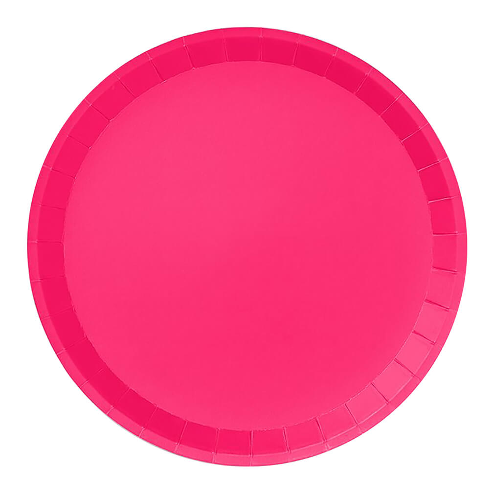 coterie-party-hot-pink-classic-large-dinner-plates