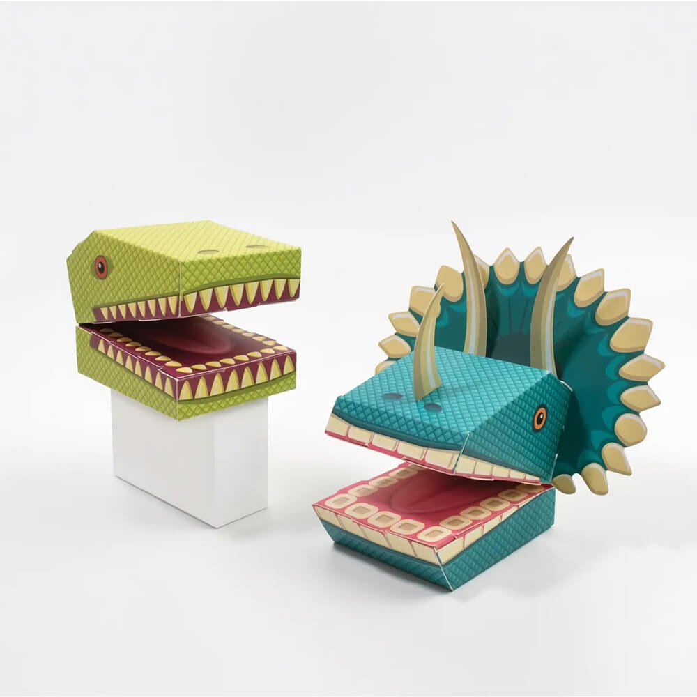 Create Your Own Dinosaur Puppets - bubblegum market