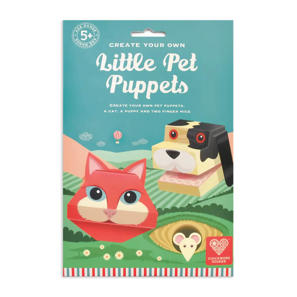 Create Your Own Little Pet Puppets - bubblegum market