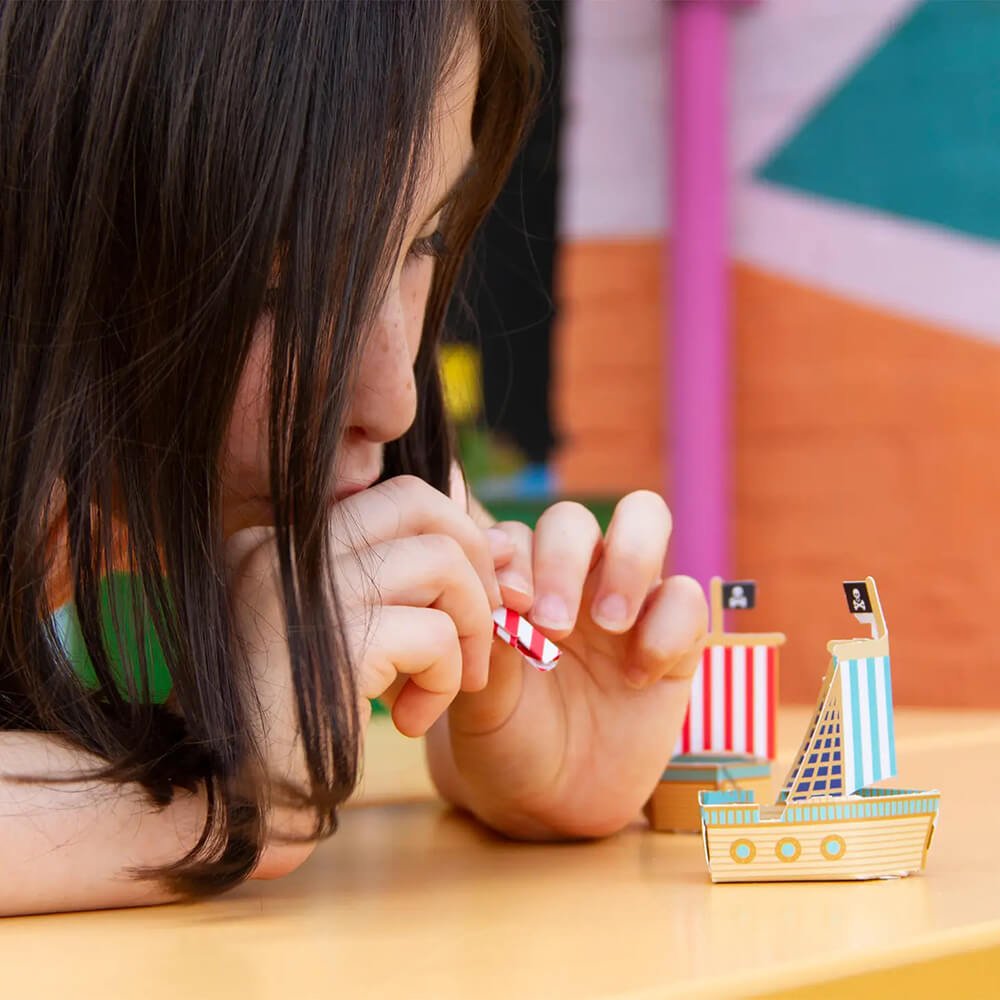 Create Your Own Pirate Blow Boats - bubblegum market