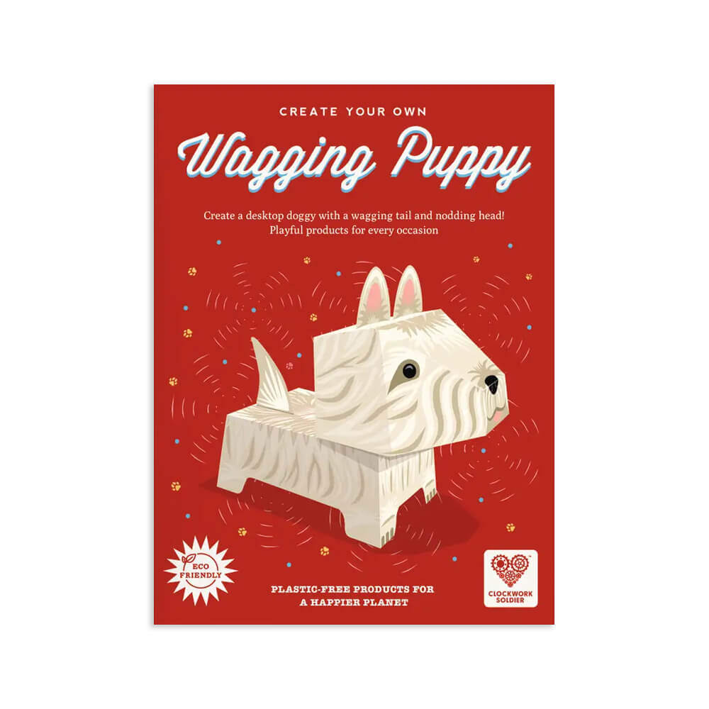 create-your-own-wagging-puppy-paper-kit-clockwork-soldier-christmas-stocking-stuffer-birthday-easter-basket-fillers-packaged