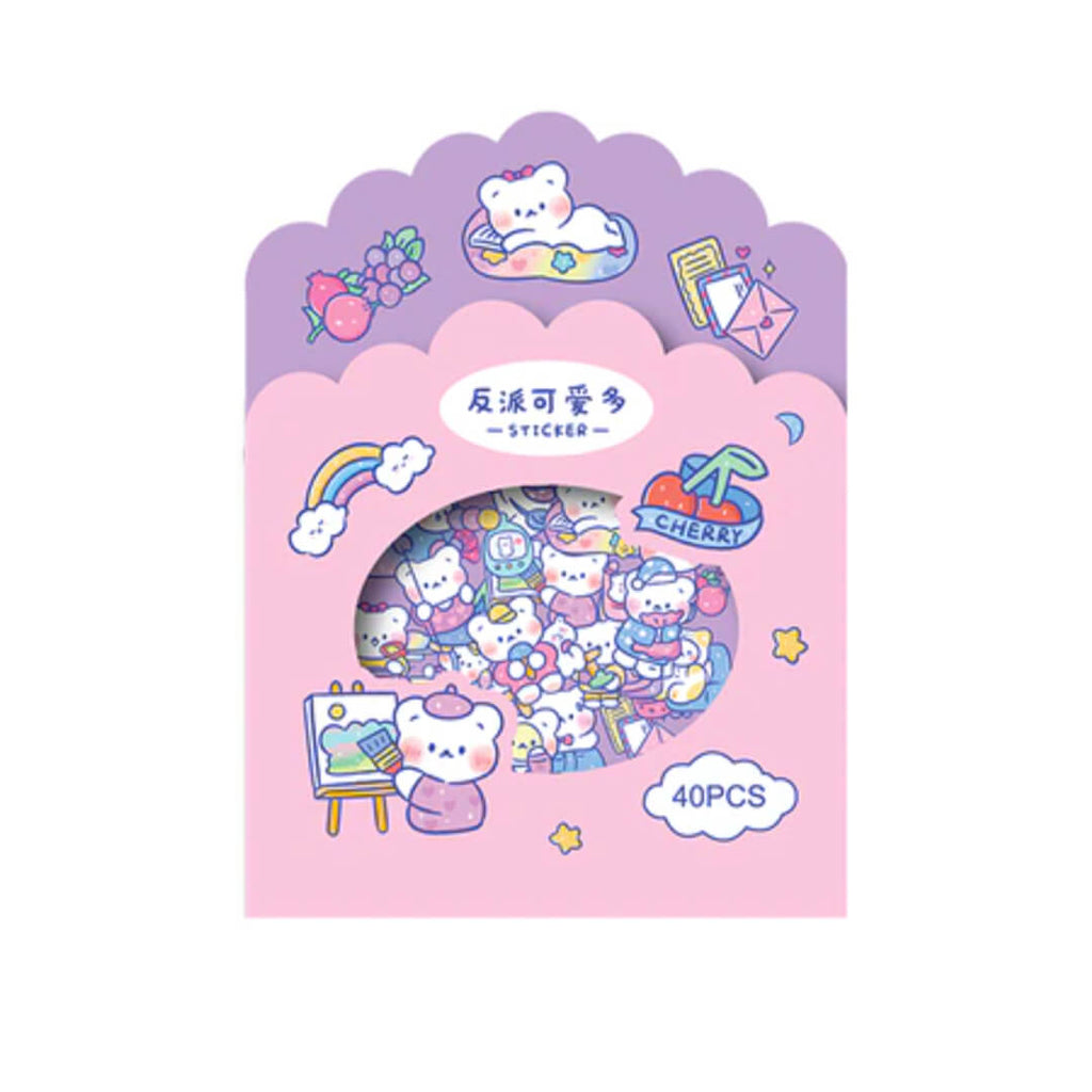 cute-kawaii-bear-die-cut-deco-stickers-korean-aesthetic-stationery-japanese-sticker