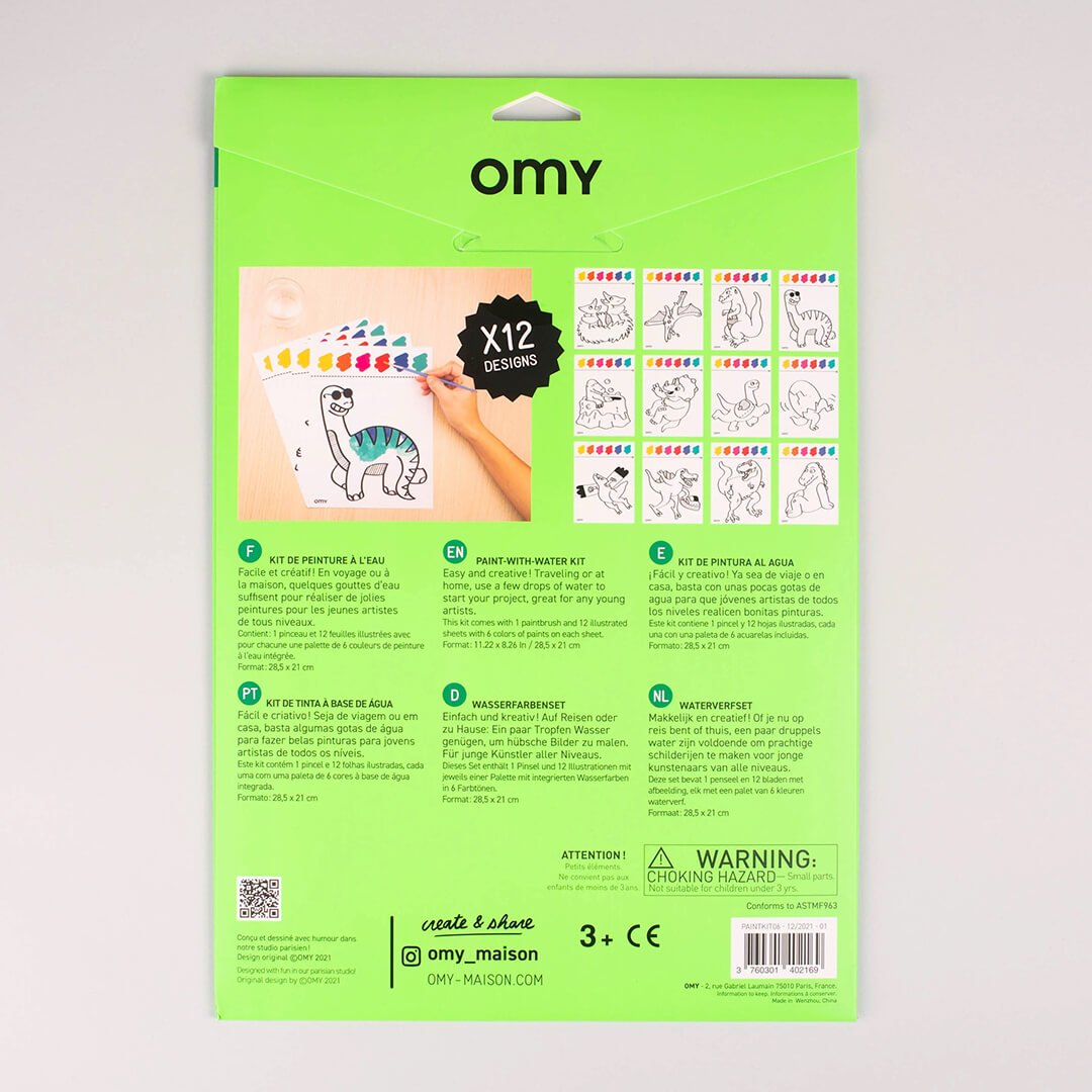 Dino Painting Kit - bubblegum market