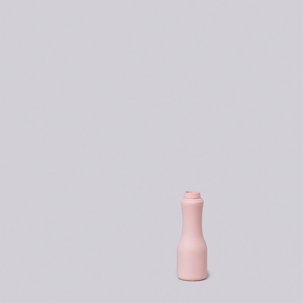 Dusty Pink Yogurt Bottle Vase - bubblegum market