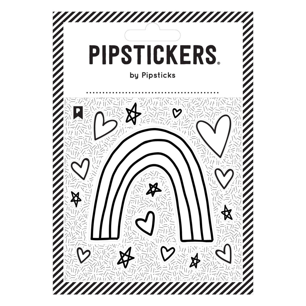 Color-in Rainbow Stickers