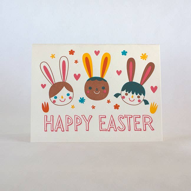Easter Bunny Ears Card - bubblegum market
