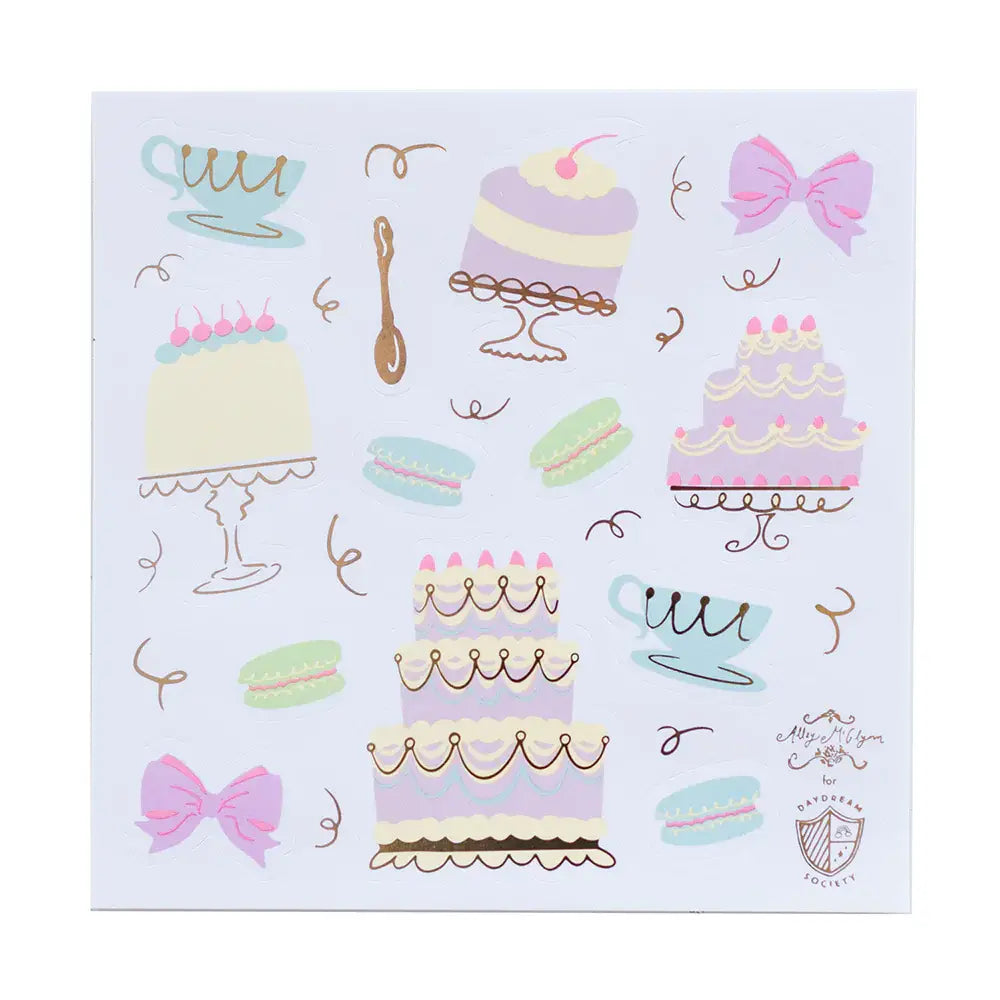 Let Them Eat Cake Sticker Sheets