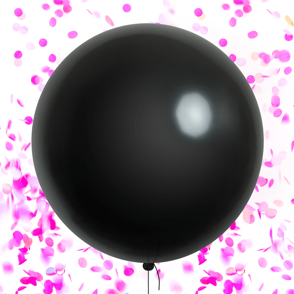 Gender Reveal Jumbo Confetti Balloon (Pink) - bubblegum market