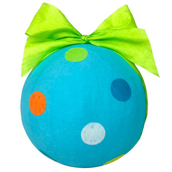 GIANT 6" Happy Birthday Surprize Ball (Blue)