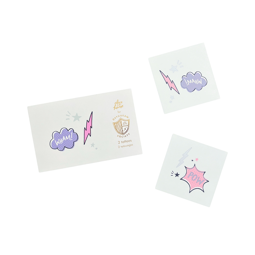 Girl Power Temporary Tattoos - bubblegum market