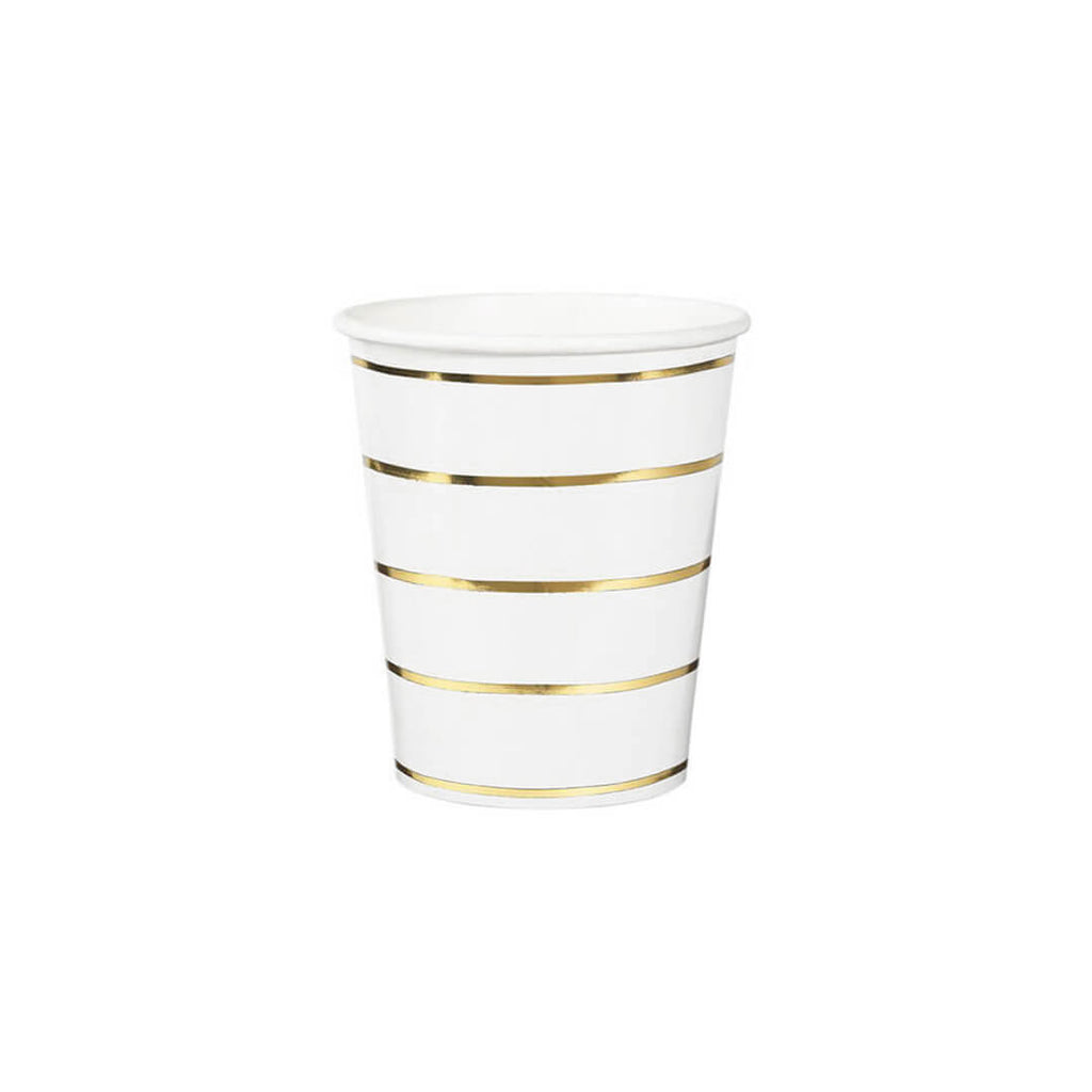 gold-foil-frenchie-stripe-party-cups-daydream-society