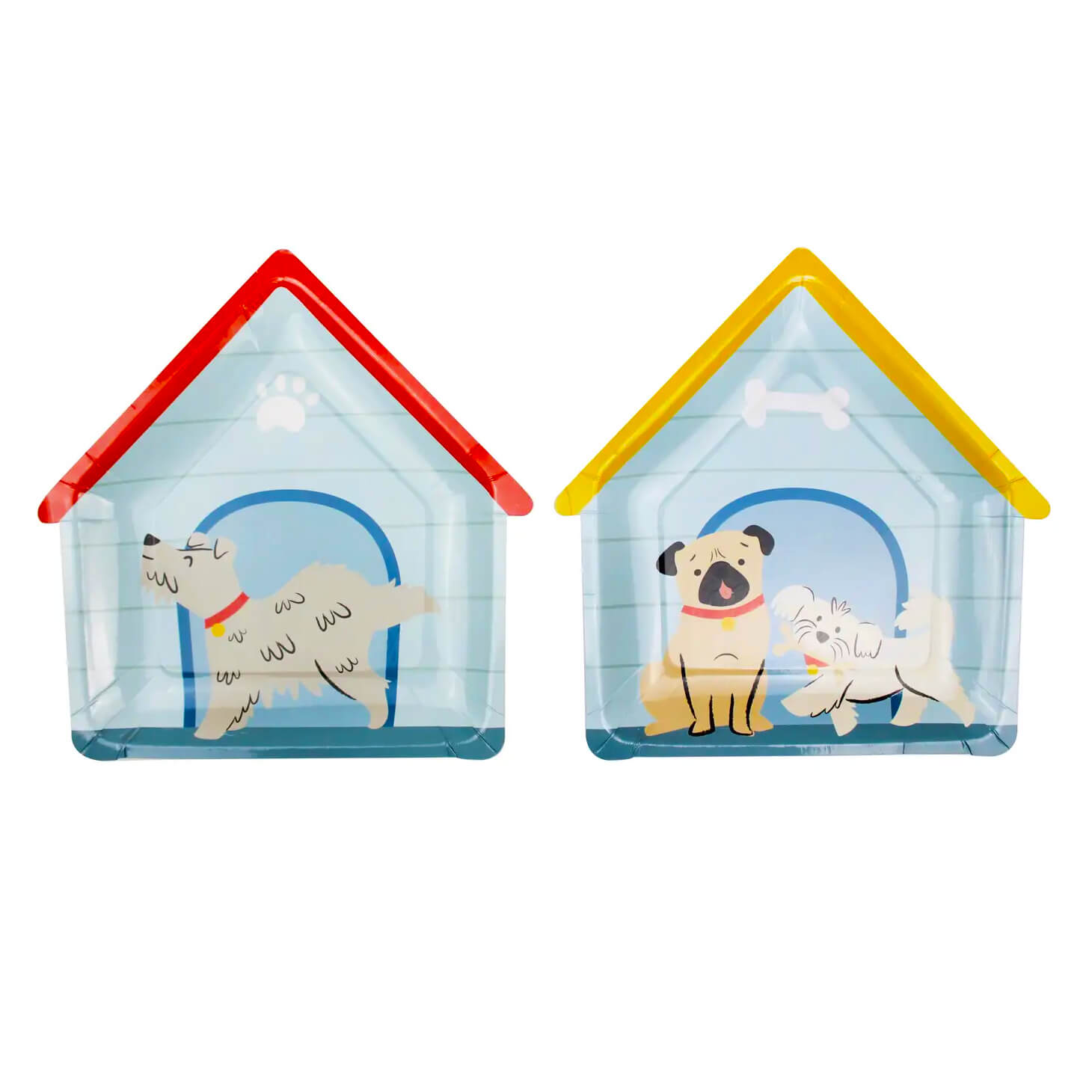 Good Dog Paper Party Plates - bubblegum market