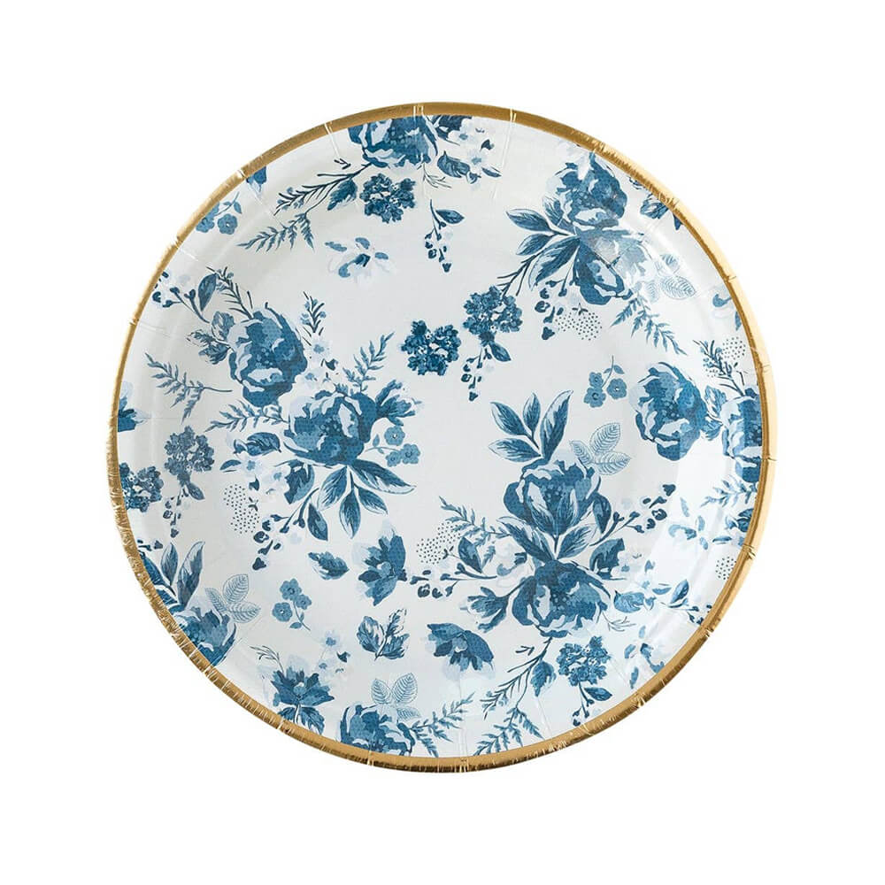hamptons-navy-floral-paper-plates-my-minds-eye-4th-of-july