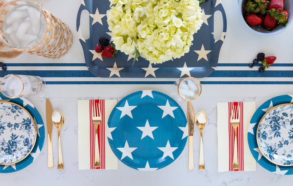 hamptons-navy-star-paper-plates-my-minds-eye-fourth-4th-of-july-styled