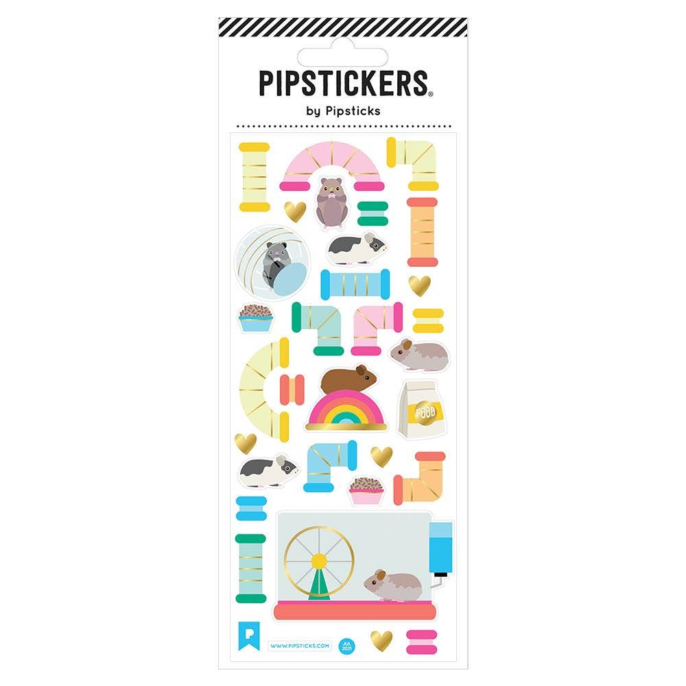 Hamster Habitat Stickers - bubblegum market
