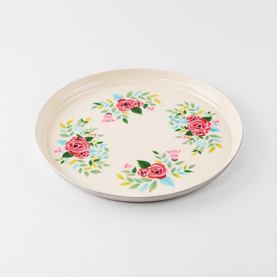 Hand Painted Floral Tray - bubblegum market