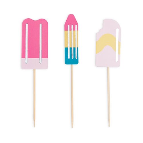 Ice Lolly Treat Picks - bubblegum market