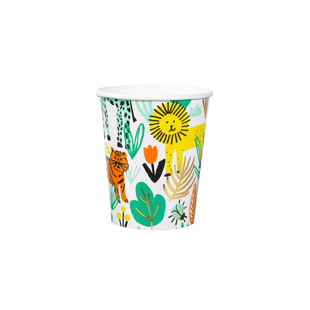 Into the Wild Safari Party Cups - bubblegum market