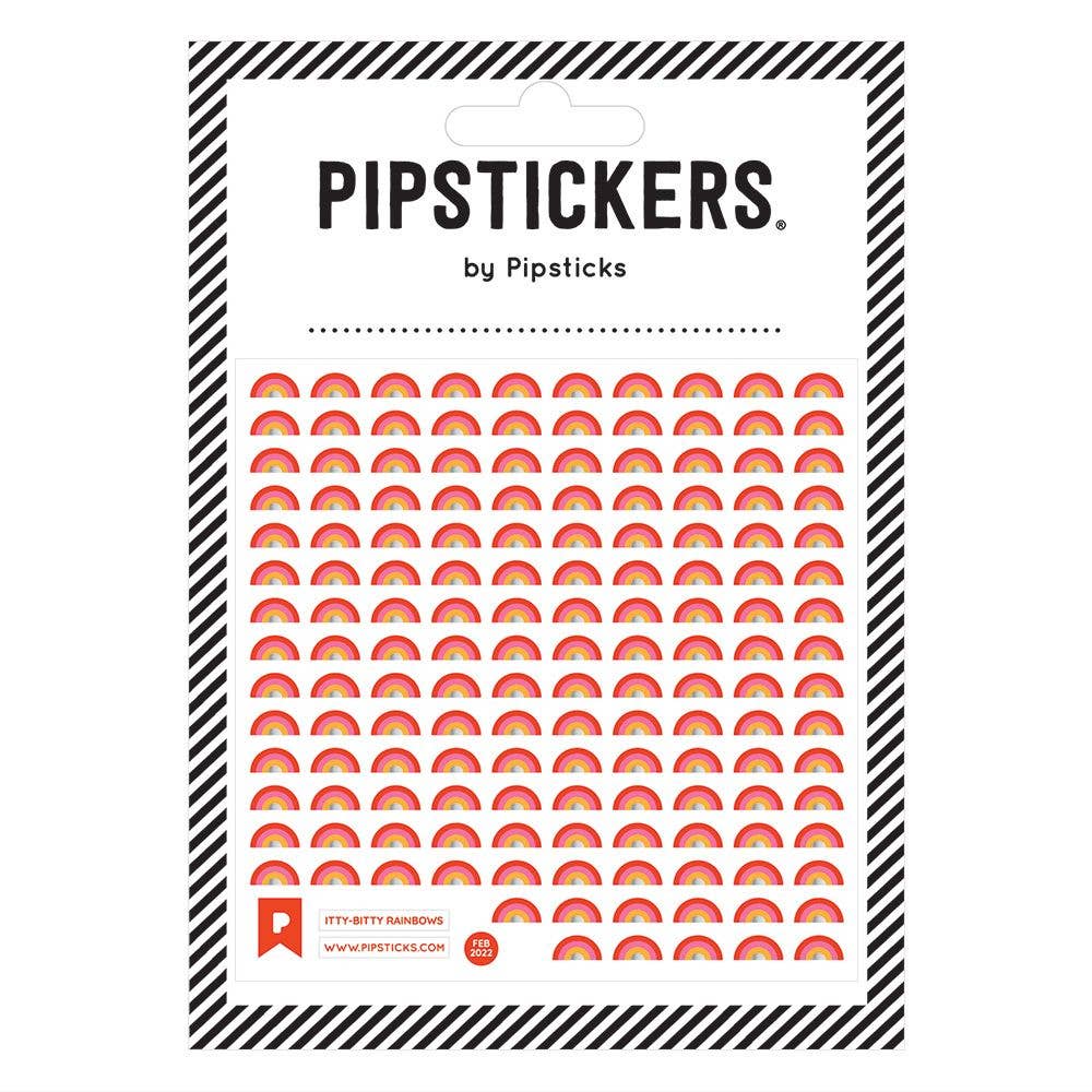 Itty - Bitty Rainbows Stickers - bubblegum market
