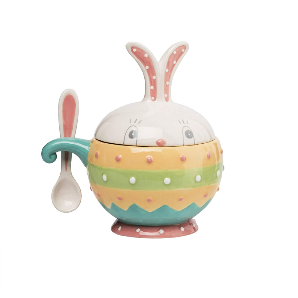 johanna-parker-easter-dottie-bowl-with-spoon-lid-transpac-imports-blue-handle