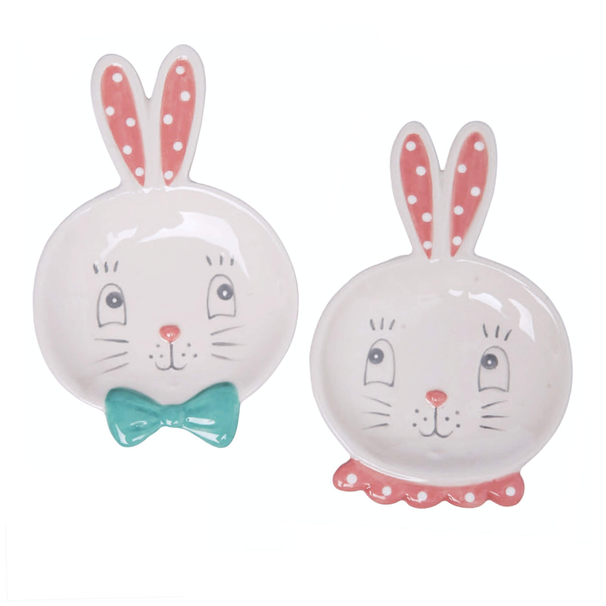 Johanna Parker Easter Dottie Spoon Rest / Trinket Dish - bubblegum market