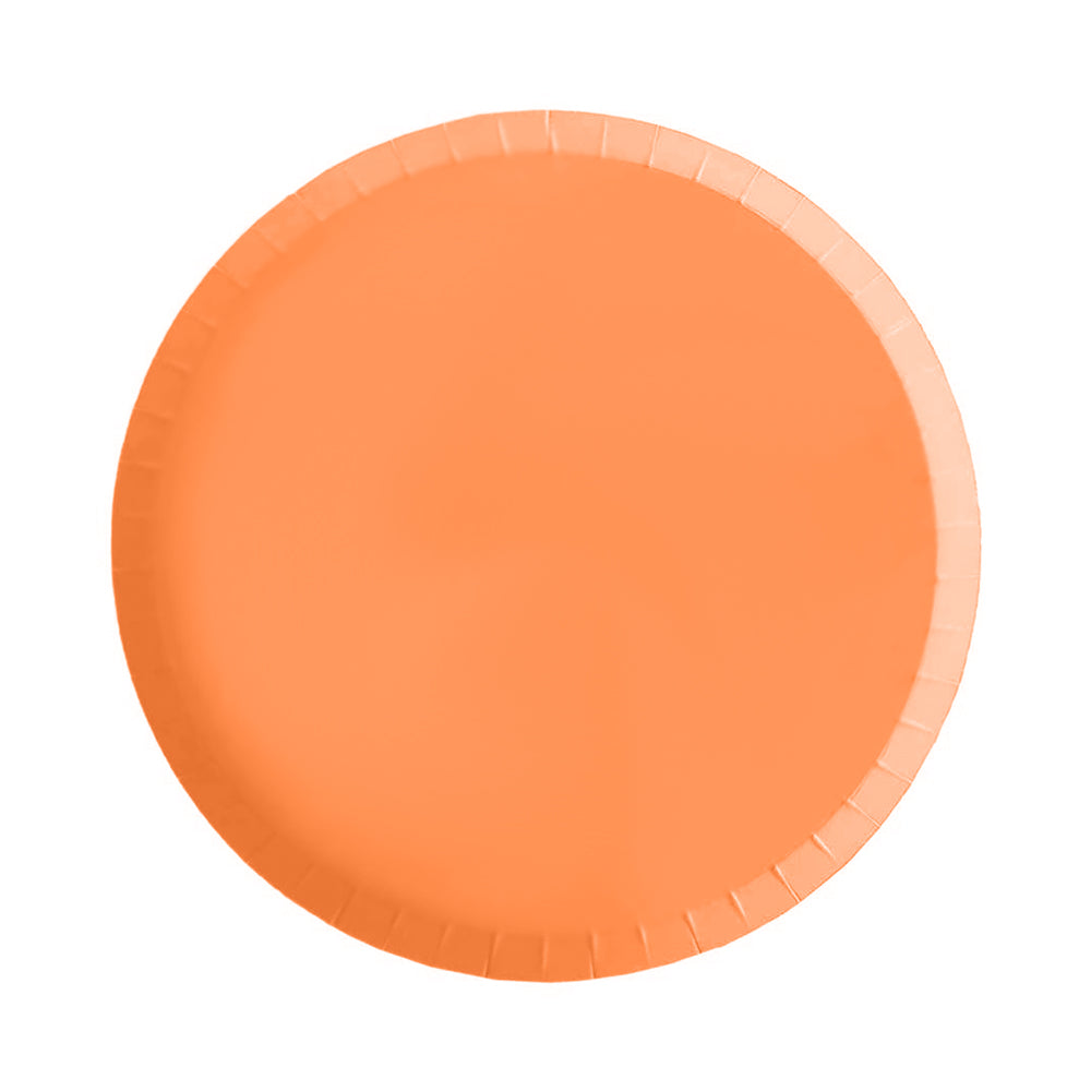 jollity-co-apricot-orange-party-paper-dessert-plates-terracotta-earth-tones