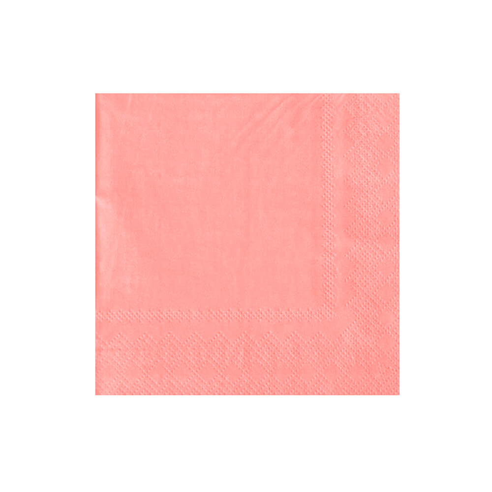 jollity-co-cantaloupe-paper-party-large-napkins-peach-pink-neon-coral