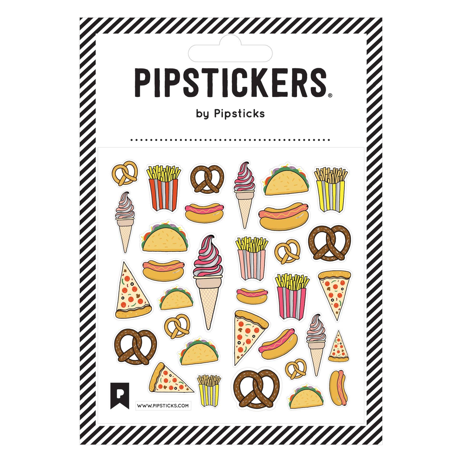 Junk Food Fun Stickers - bubblegum market