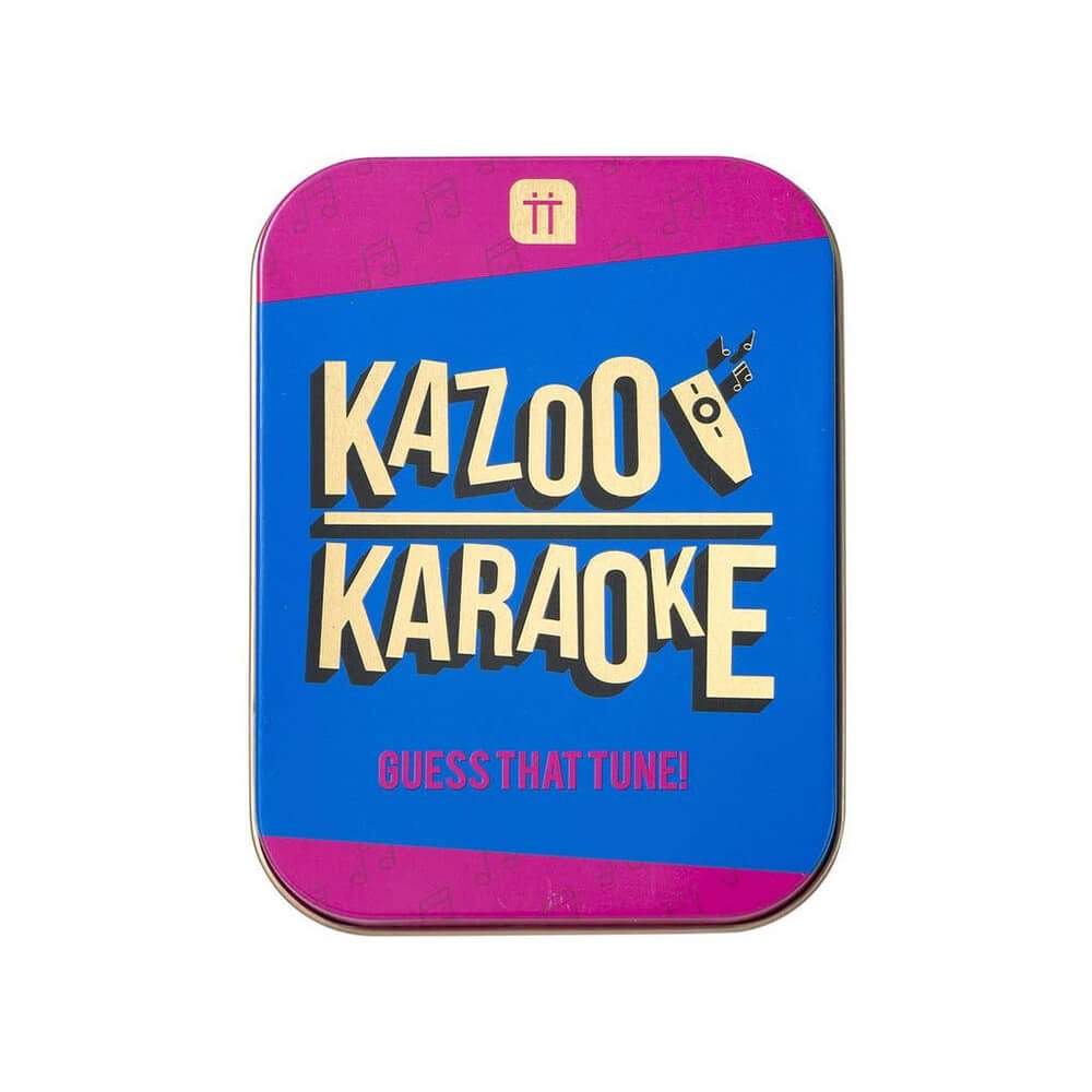 Kazoo Karaoke Game In a Tin - bubblegum market