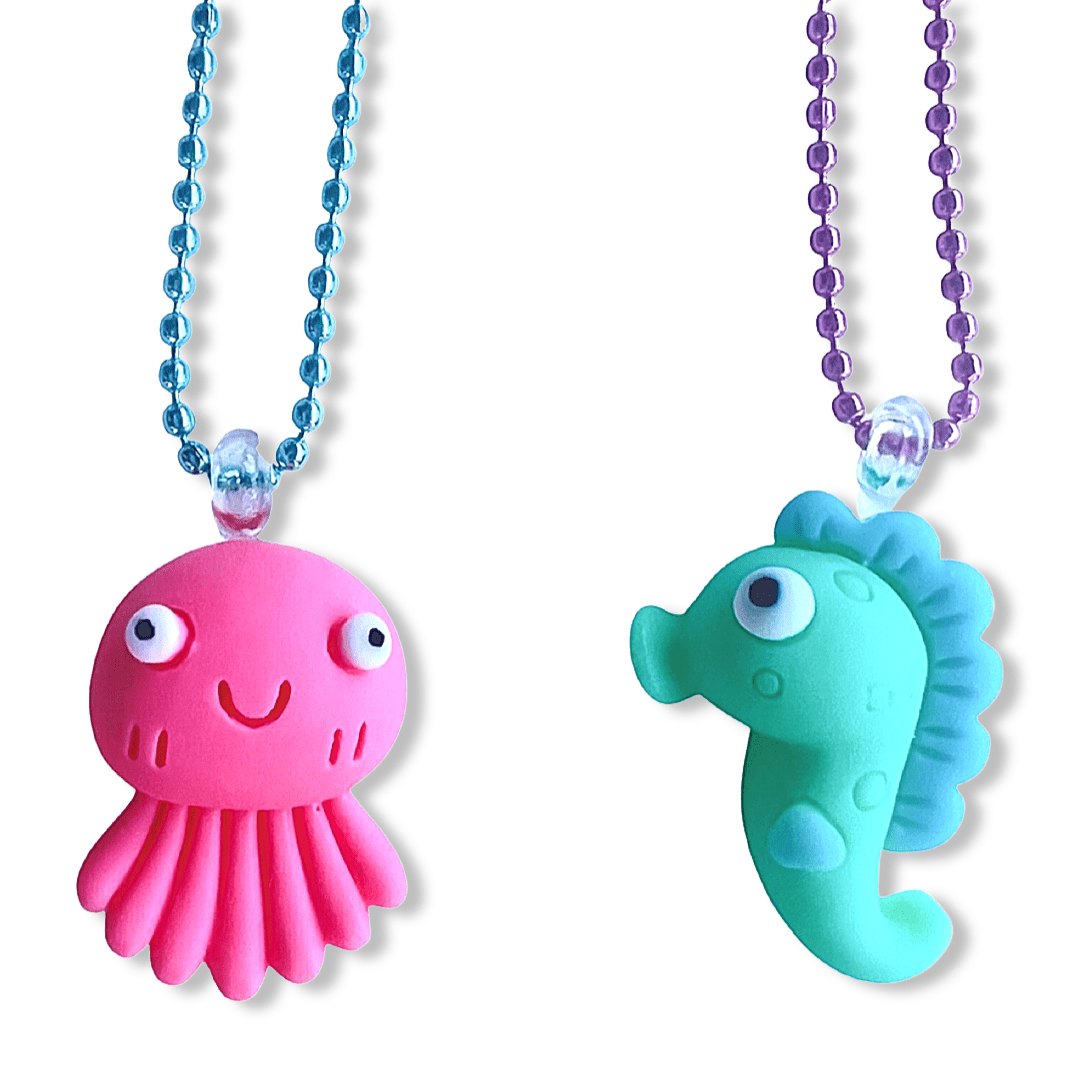 Kids Ocean Critter Necklace - bubblegum market