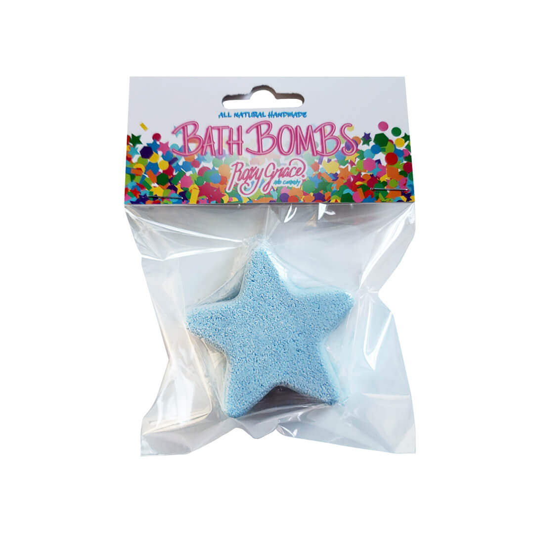 Large Pink Star Bath Bomb - bubblegum market