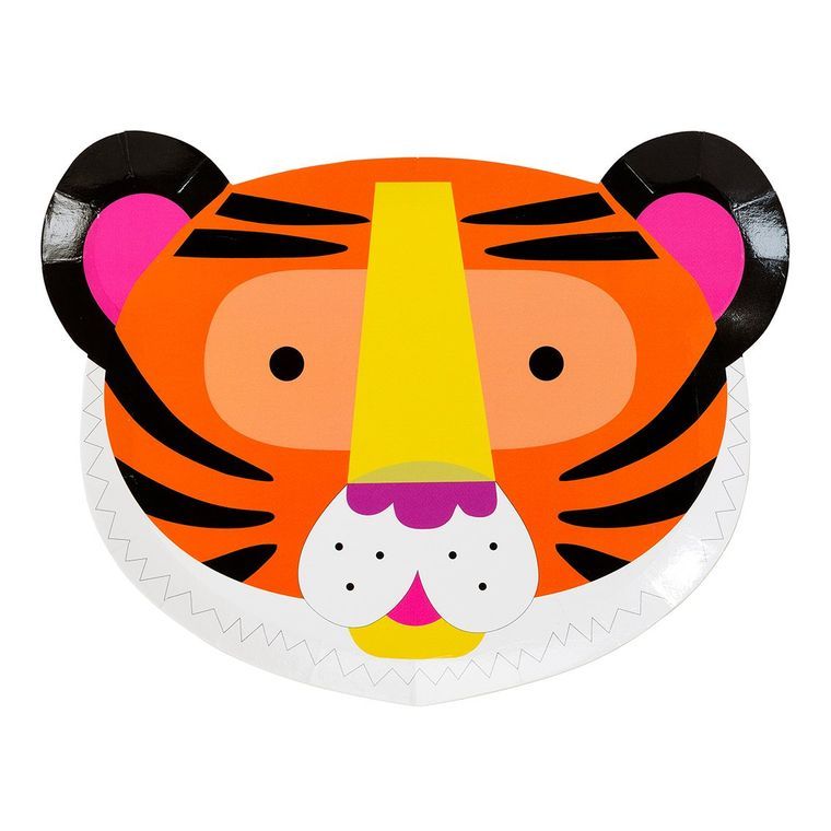 Party Animals Animal Face Plates