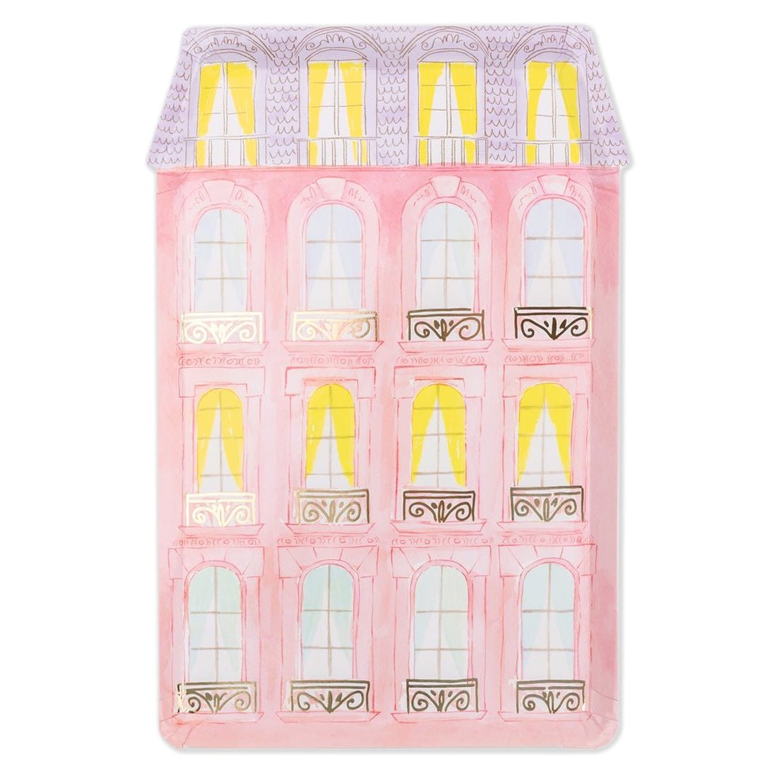 Lola Dutch Maison Paper Plates - bubblegum market
