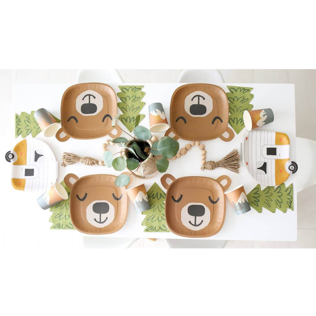 lucy-darling-party-in-a-box-little-camper-bear-plates-toddler-birthday-table