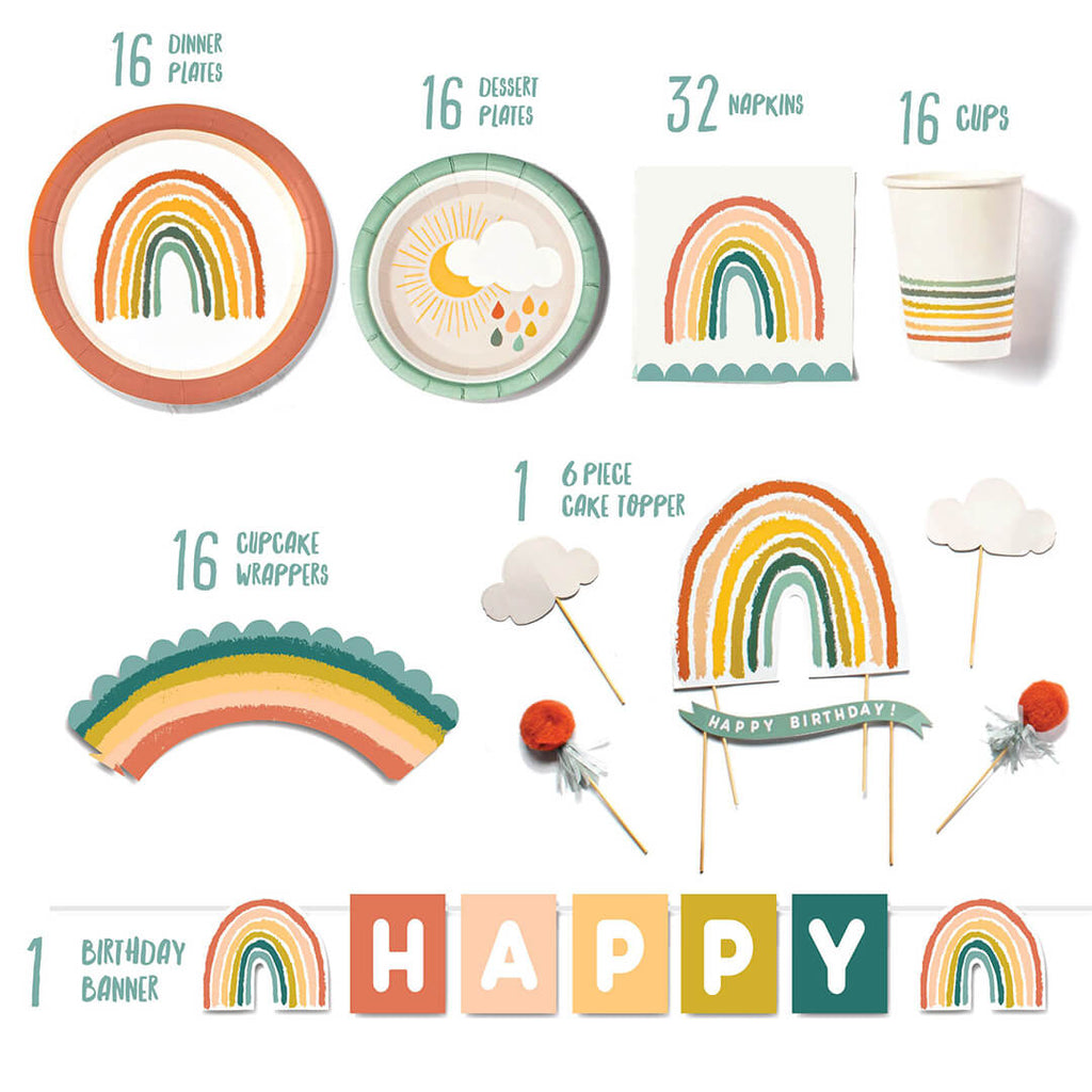 lucy-darling-party-in-a-box-little-rainbow-birthday-contents-plates-cups-napkins-topper-banner