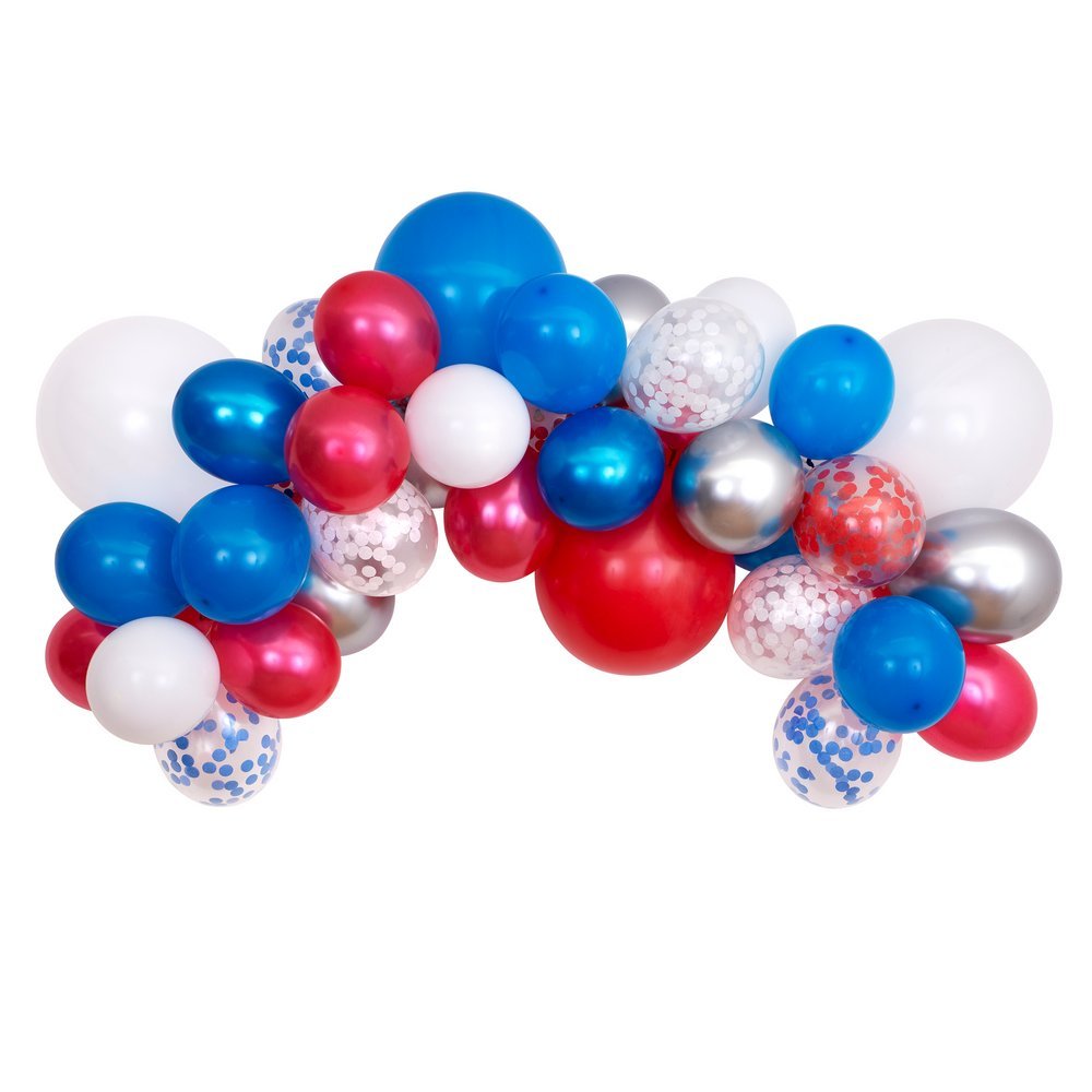 Meri Meri Party 4th of July Balloon Arch Kit - bubblegum market