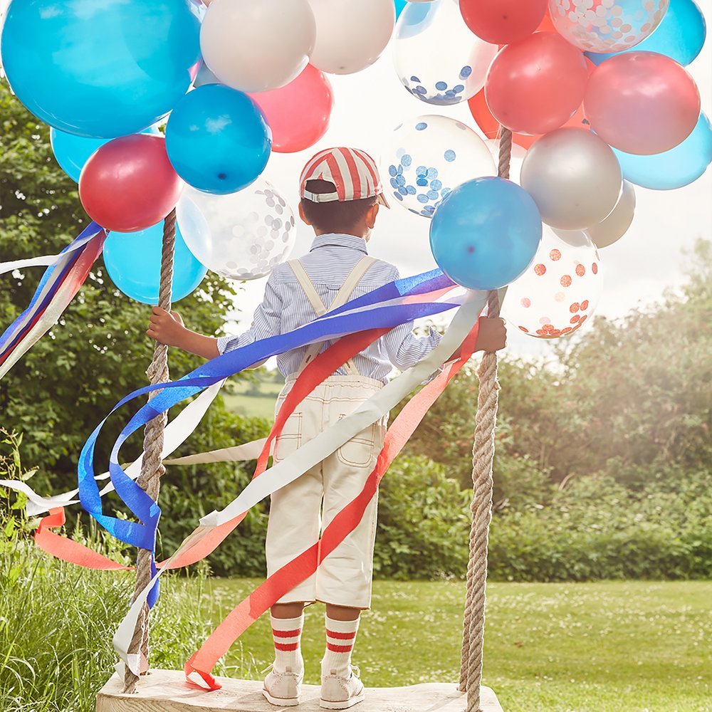 Meri Meri Party 4th of July Streamers - bubblegum market