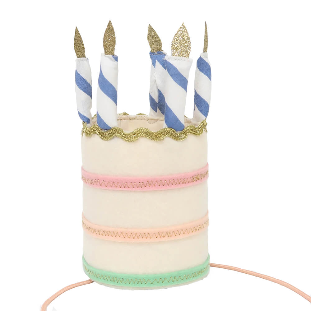 Meri Meri Party Birthday Cake Hat - bubblegum market