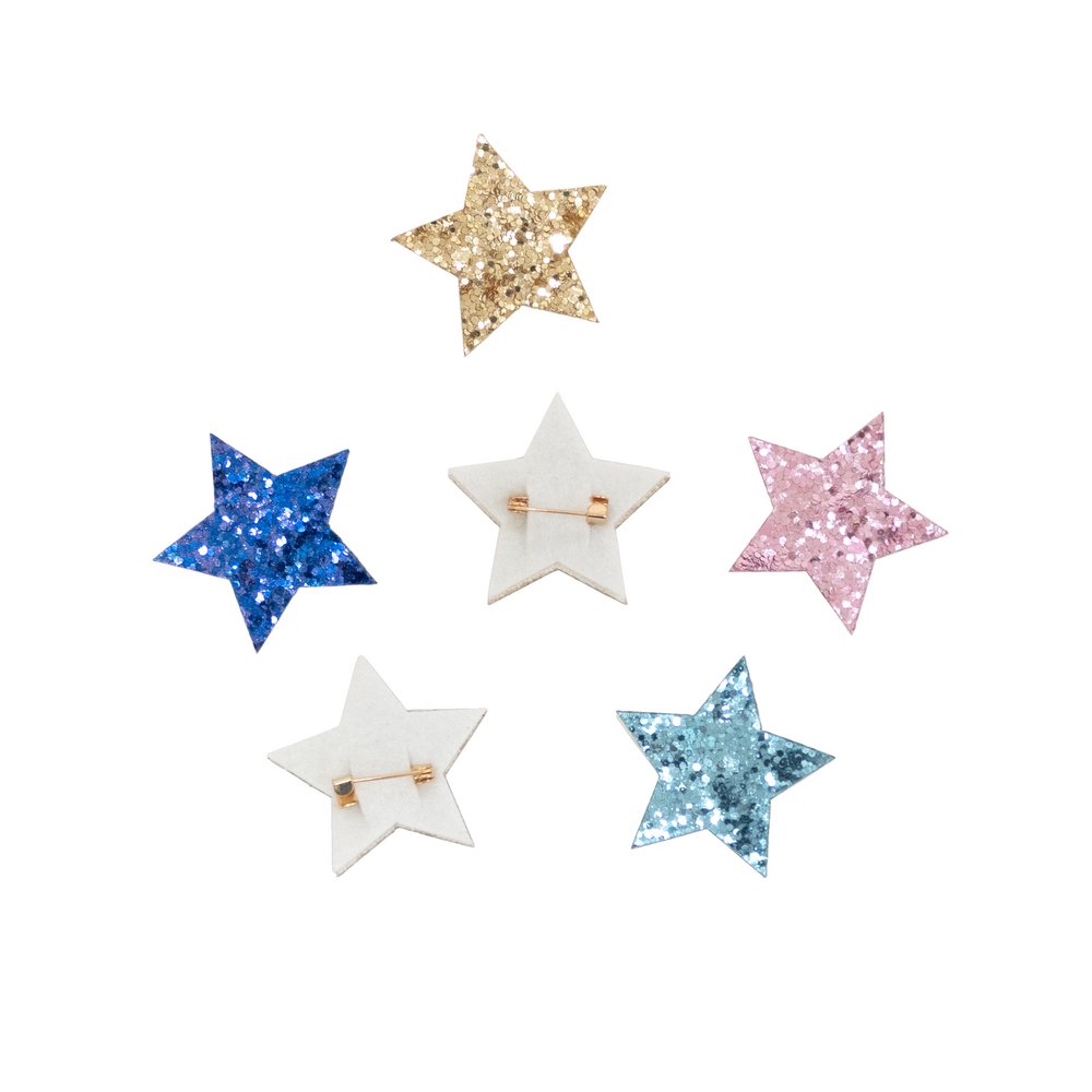 meri-meri-party-christmas-trees-table-crackers-or-stocking-stuffers-glitter-star-pin-prizes